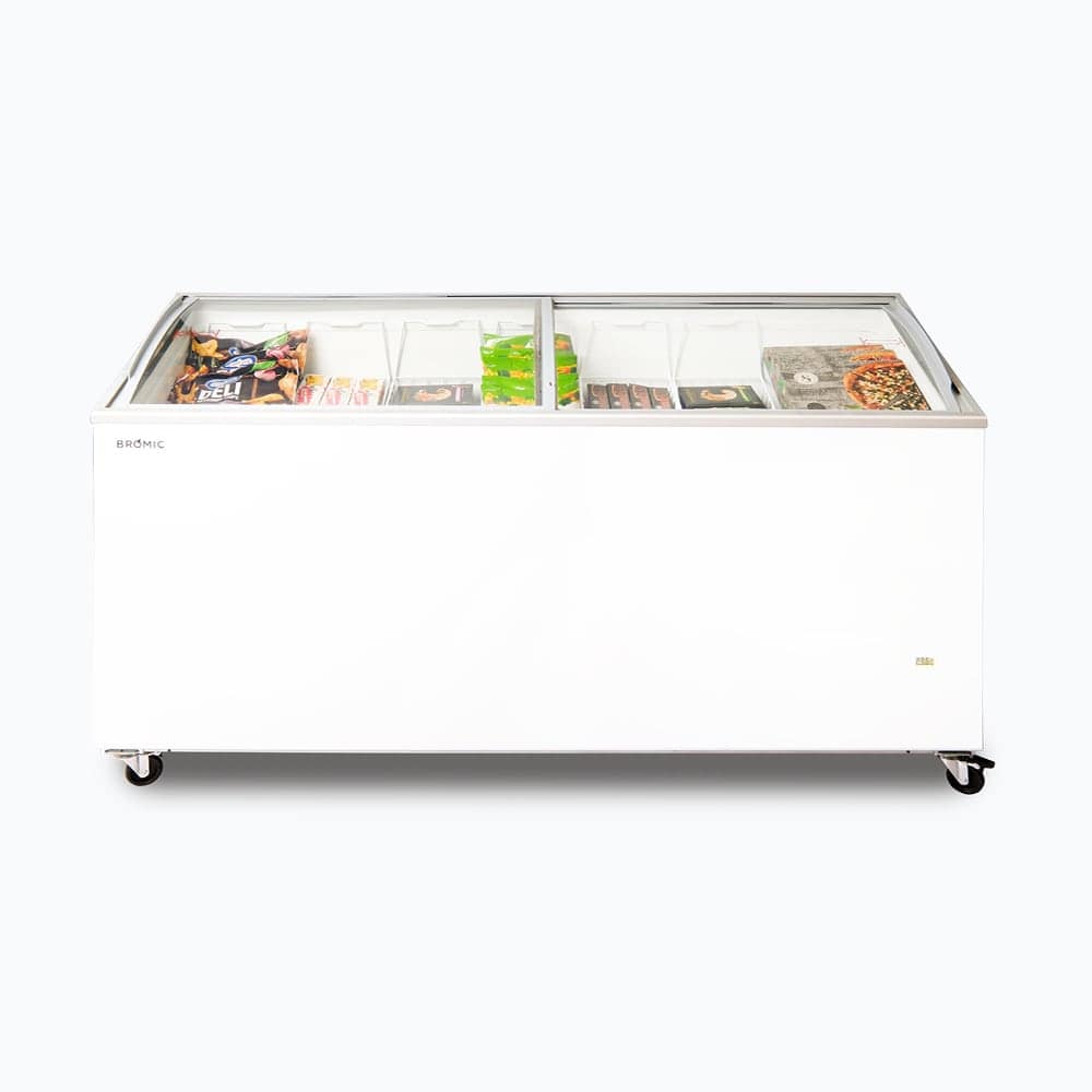 Bromic 555L Curved Glass Top Freezer – Model CF0600ATCG-NR