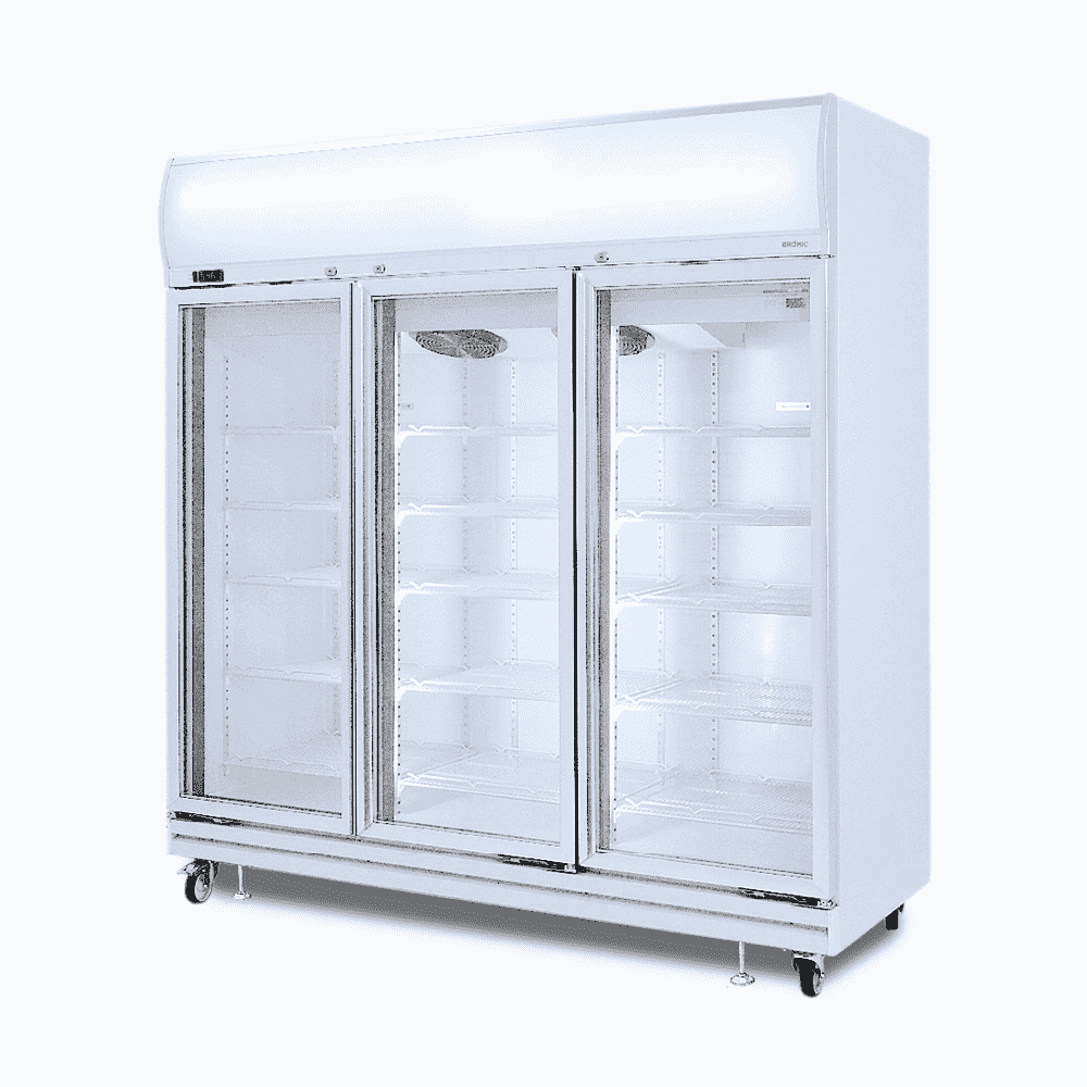 Bromic GD1500LF 3-Door Display Fridge | 1507L Commercial Chiller - Image 3