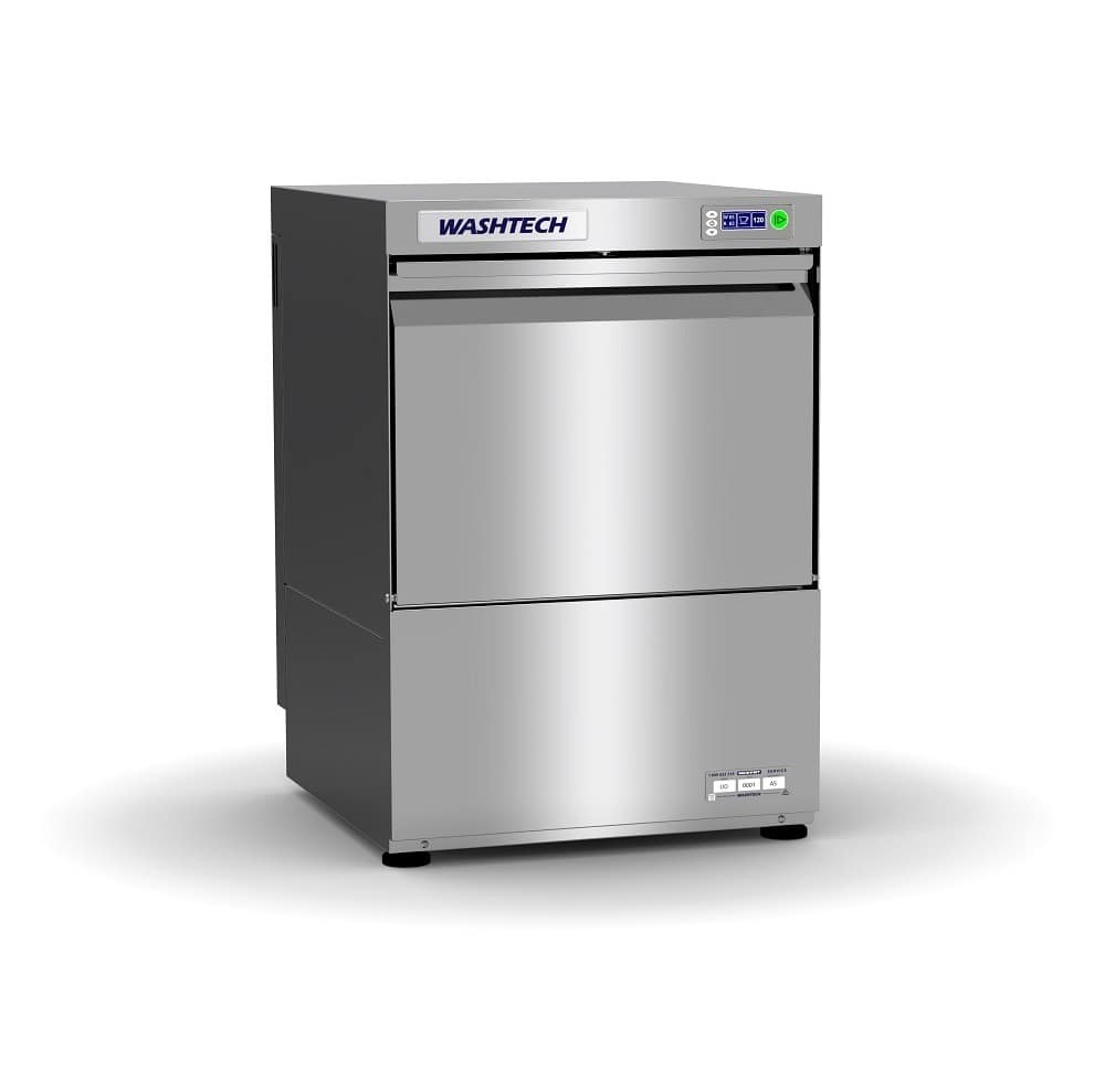 alt="Washtech UD Glasswasher - 600mm Undercounter Commercial Dishwasher"