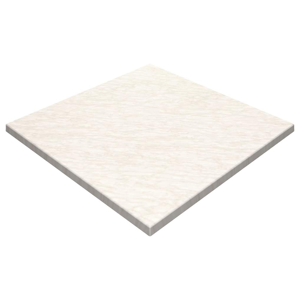 Werzalit Square Marble-Look Tabletop 600mm – Indoor/Outdoor Cafe, Super Durable