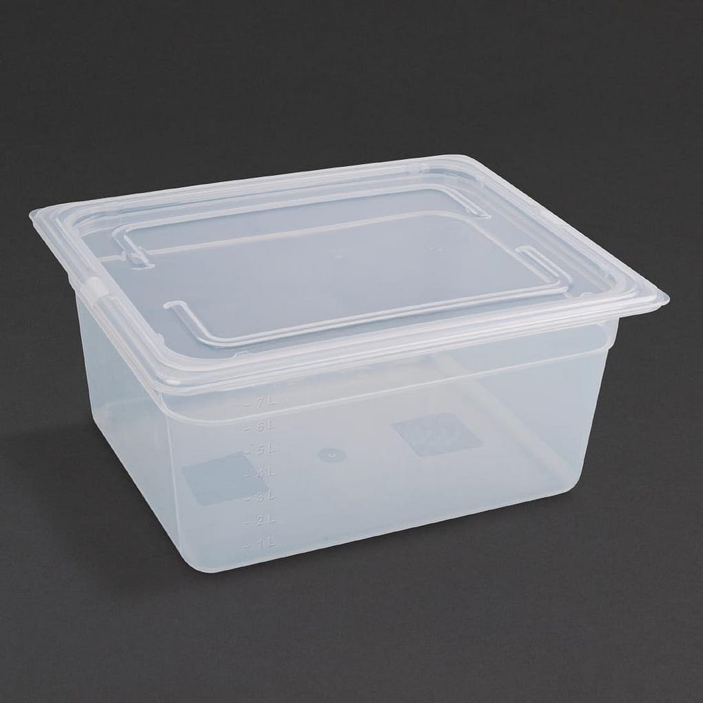 Vogue Polypropylene 1/2 Gastronorm Tray 150mm (GJ516)