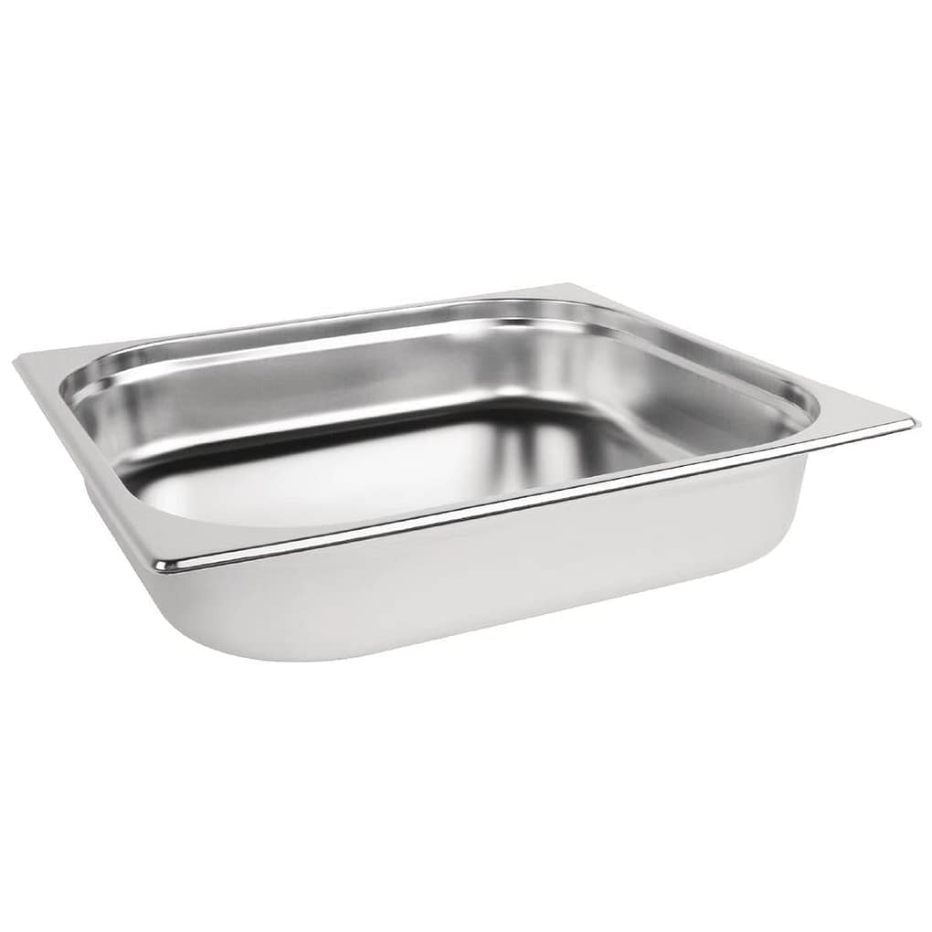 Vogue Stainless Steel 2/3 Gastronorm Tray 65mm DN734