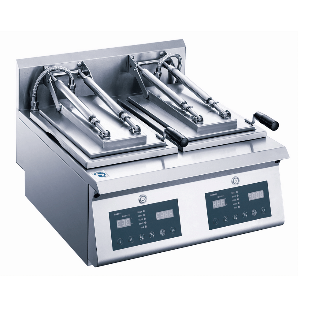 Benchstar NPD-2 Double Pan Dumpling Machine – Automatic Cooker Australia
