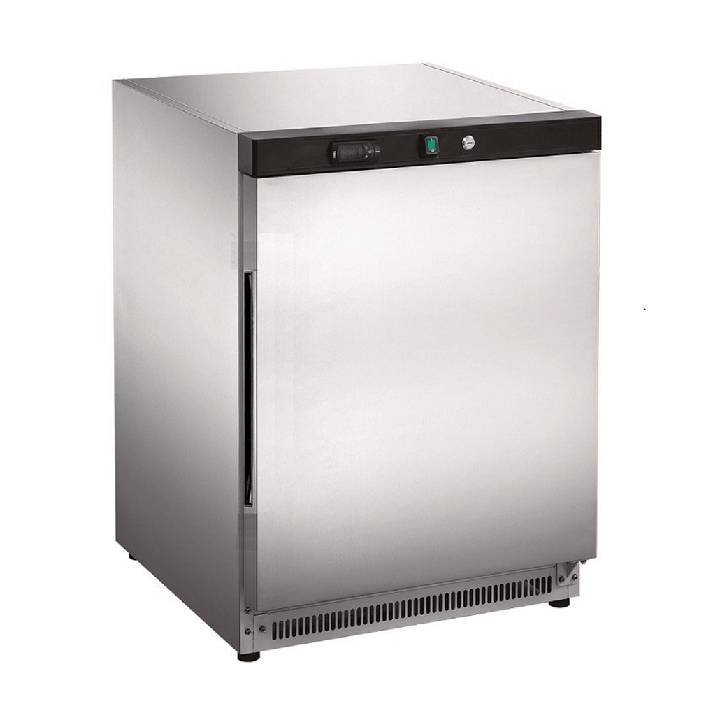 FED-X XF200SS 120L Stainless Steel Bar Freezer – Solid Door Australia