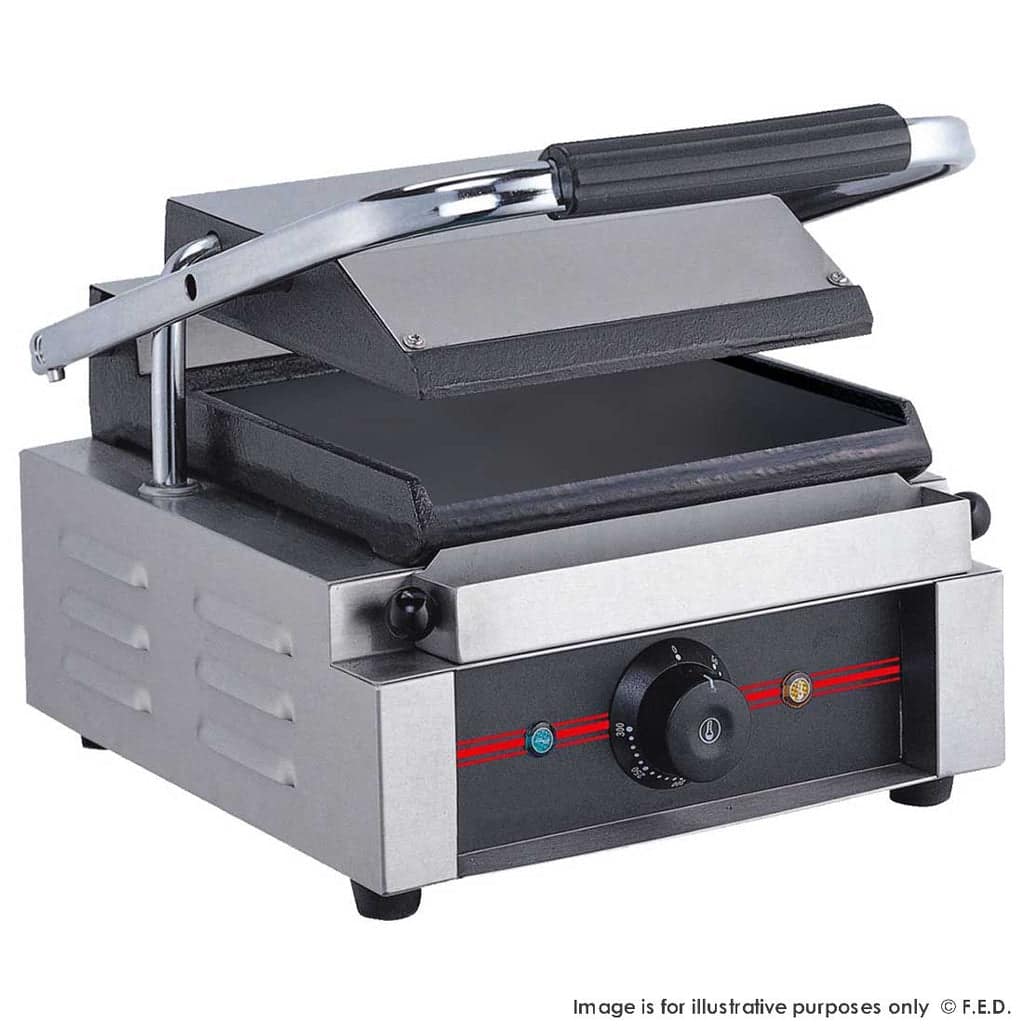 Benchstar GH-811EE Single Contact Grill – 410mm, 2.2kW - Image 2