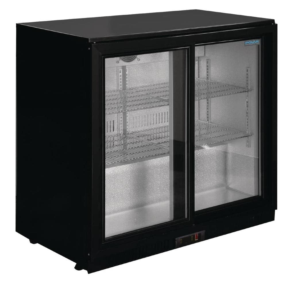 Polar G-Series Back Bar Cooler with Sliding Doors 198Ltr - Image 3