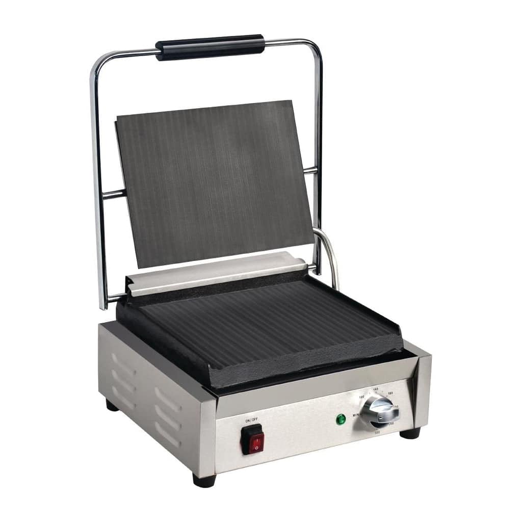 Apuro Large Contact Grill Flat Plates 2.2KW (DY997-A)