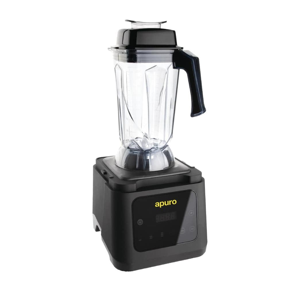 Apuro CY140-A commercial blender with touch control, 2.5L BPA-free jug, stainless steel build, Australia – front view