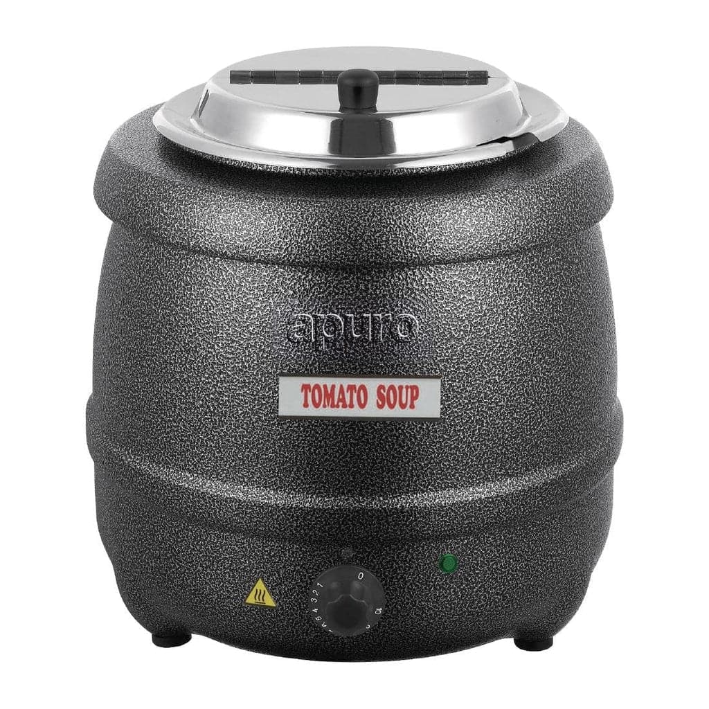 Apuro G107-A Graphite Soup Kettle – 10L, Adjustable 35–95°C - Image 2