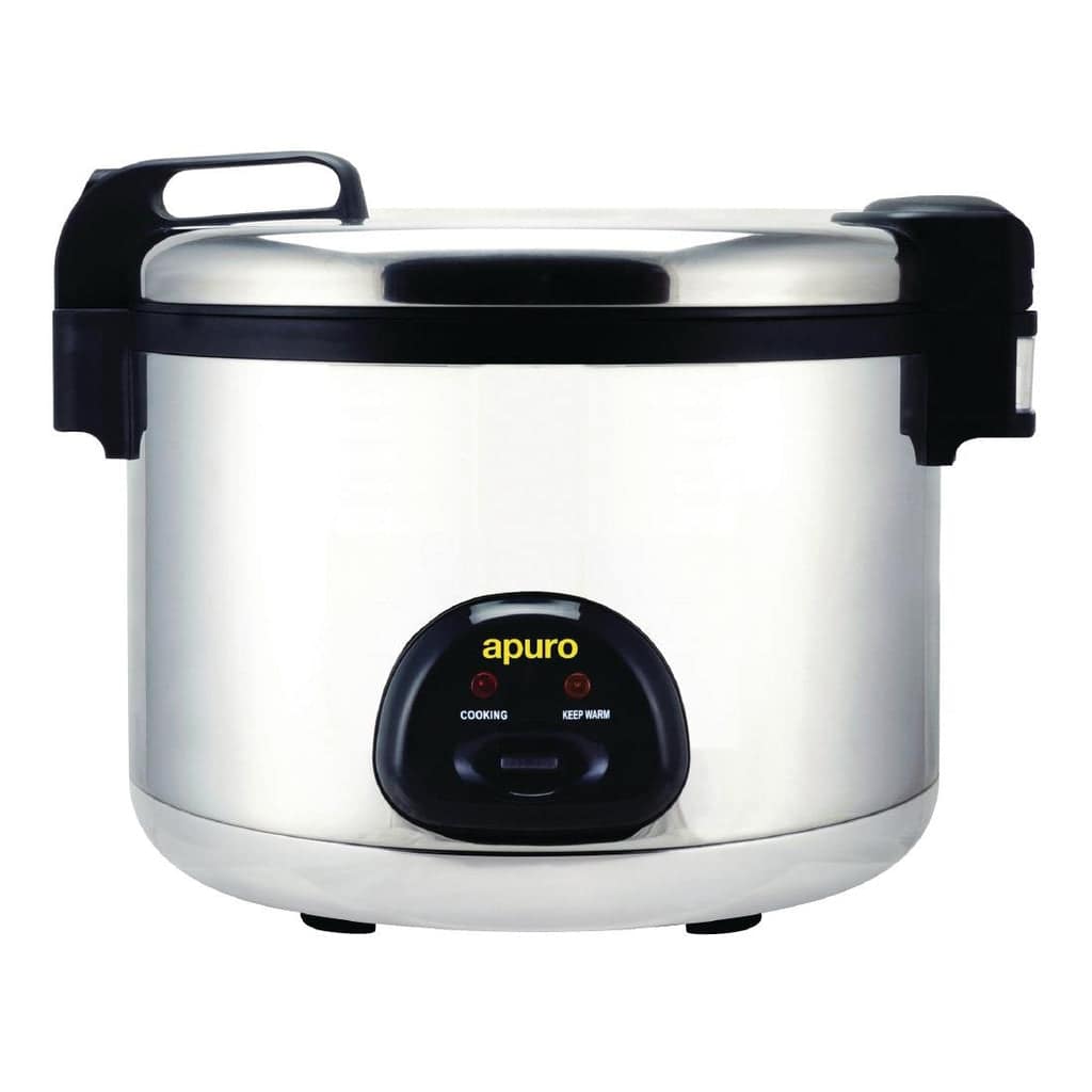 Apuro CK698-A premium large rice cooker, 20L cooked capacity, stainless steel, 2.85kW – Australia