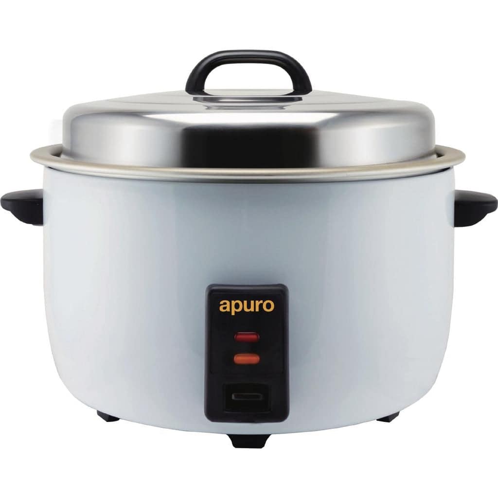 Apuro CB944-A large commercial rice cooker, 10L dry, 23L cooked capacity, stainless steel, 2.95kW – Australia