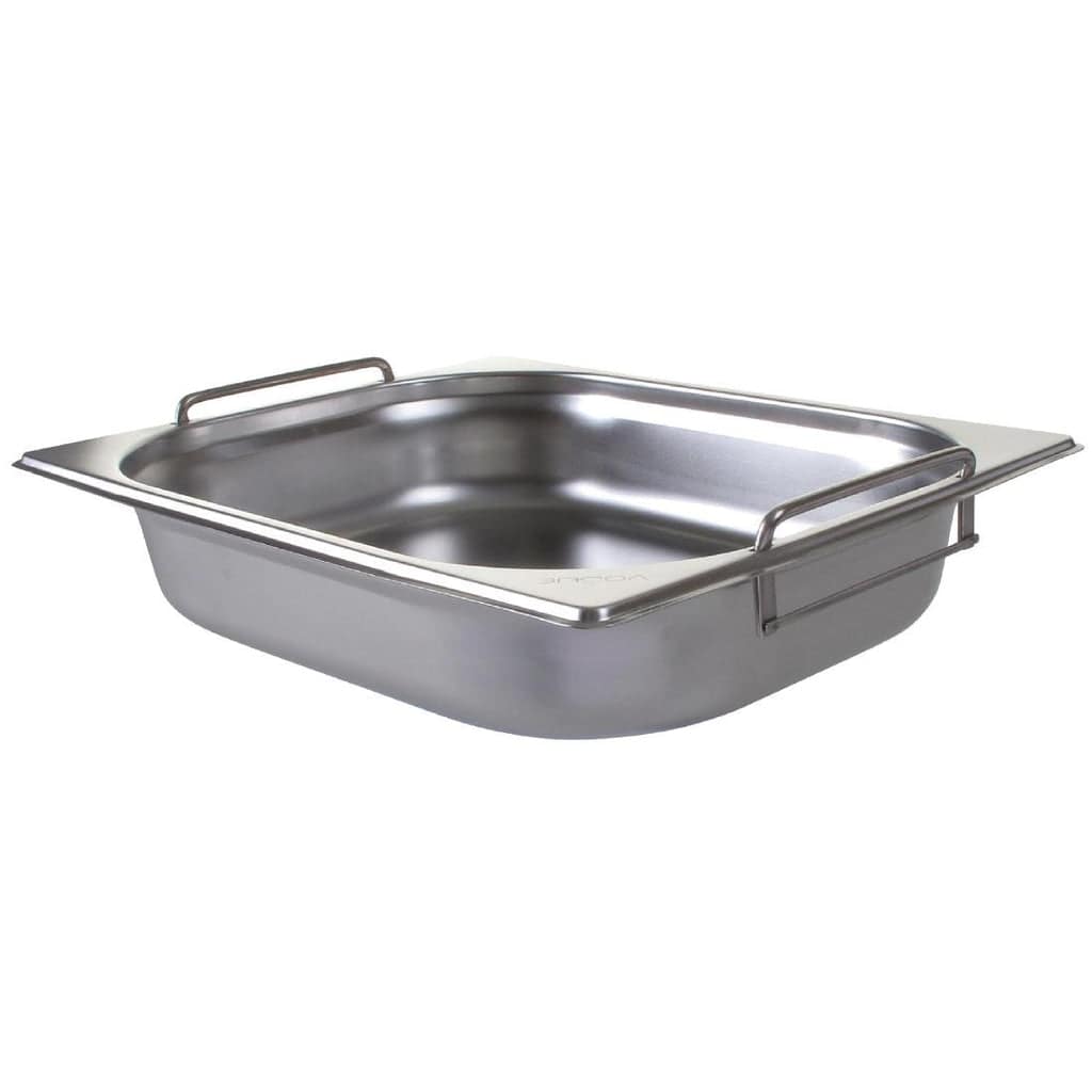Vogue CB182-A Stainless Steel Gastronorm Pan 1/2 65mm – 4L - Image 2