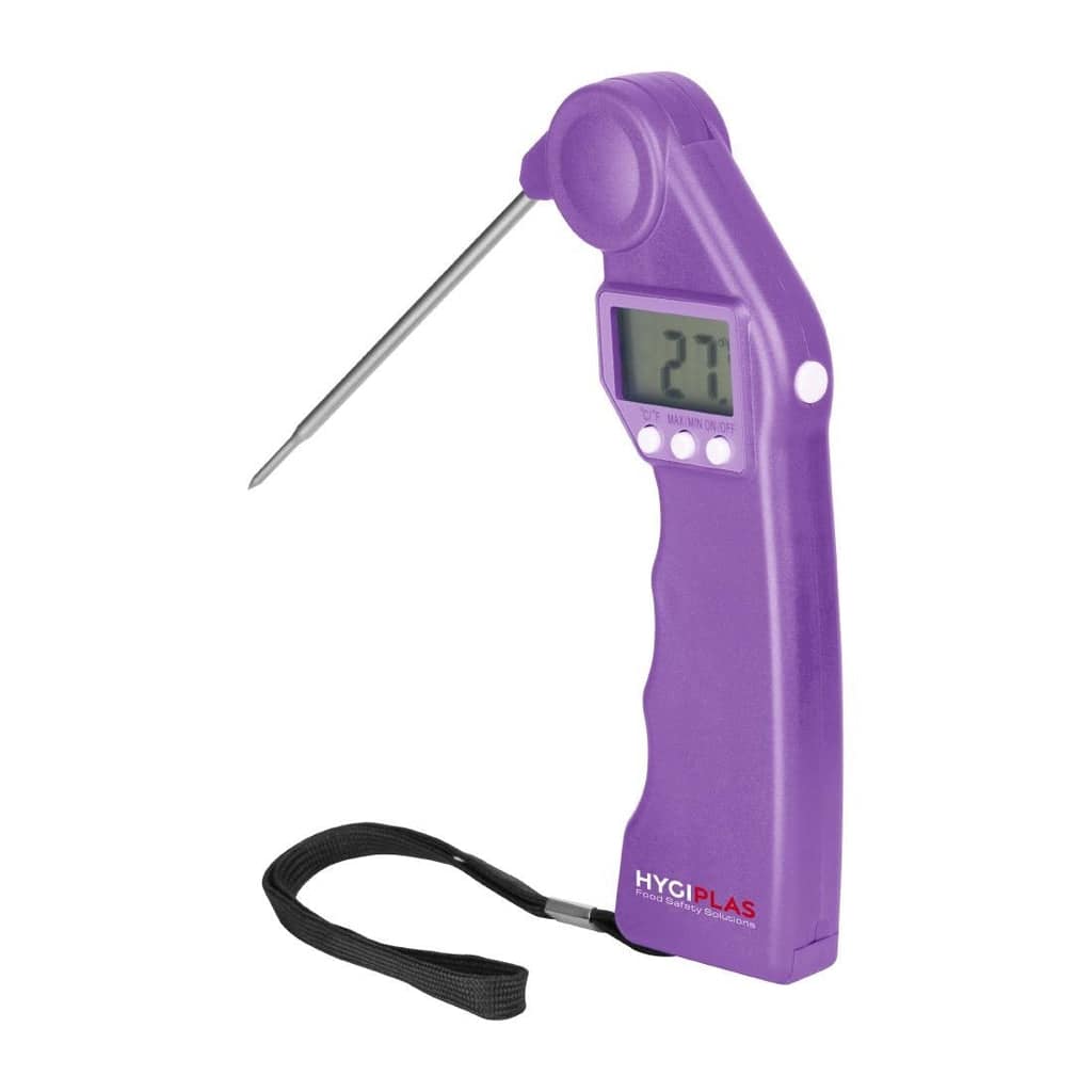 Hygiplas EasyTemp Thermometer Purple - Image 2