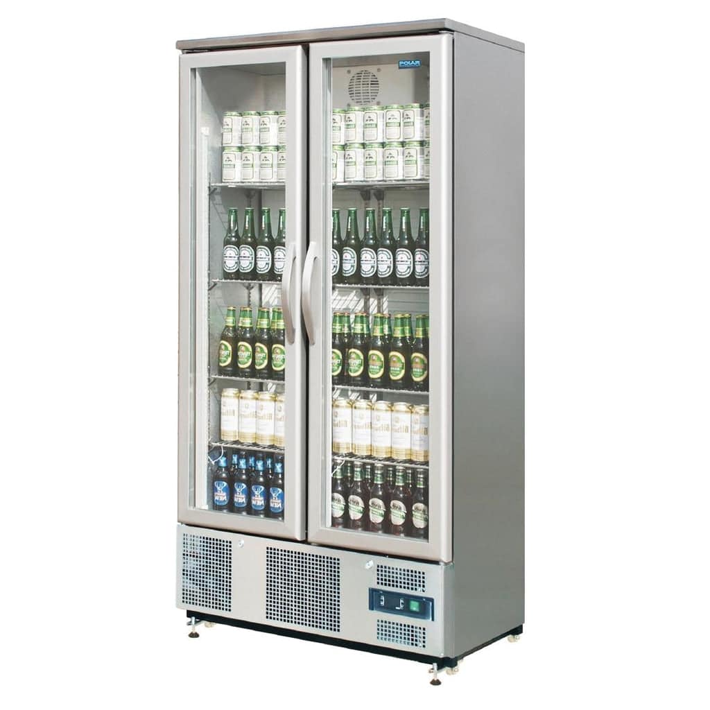 Polar G-Series Upright Back Bar Fridge 490L | 2 Hinged Doors - Image 2