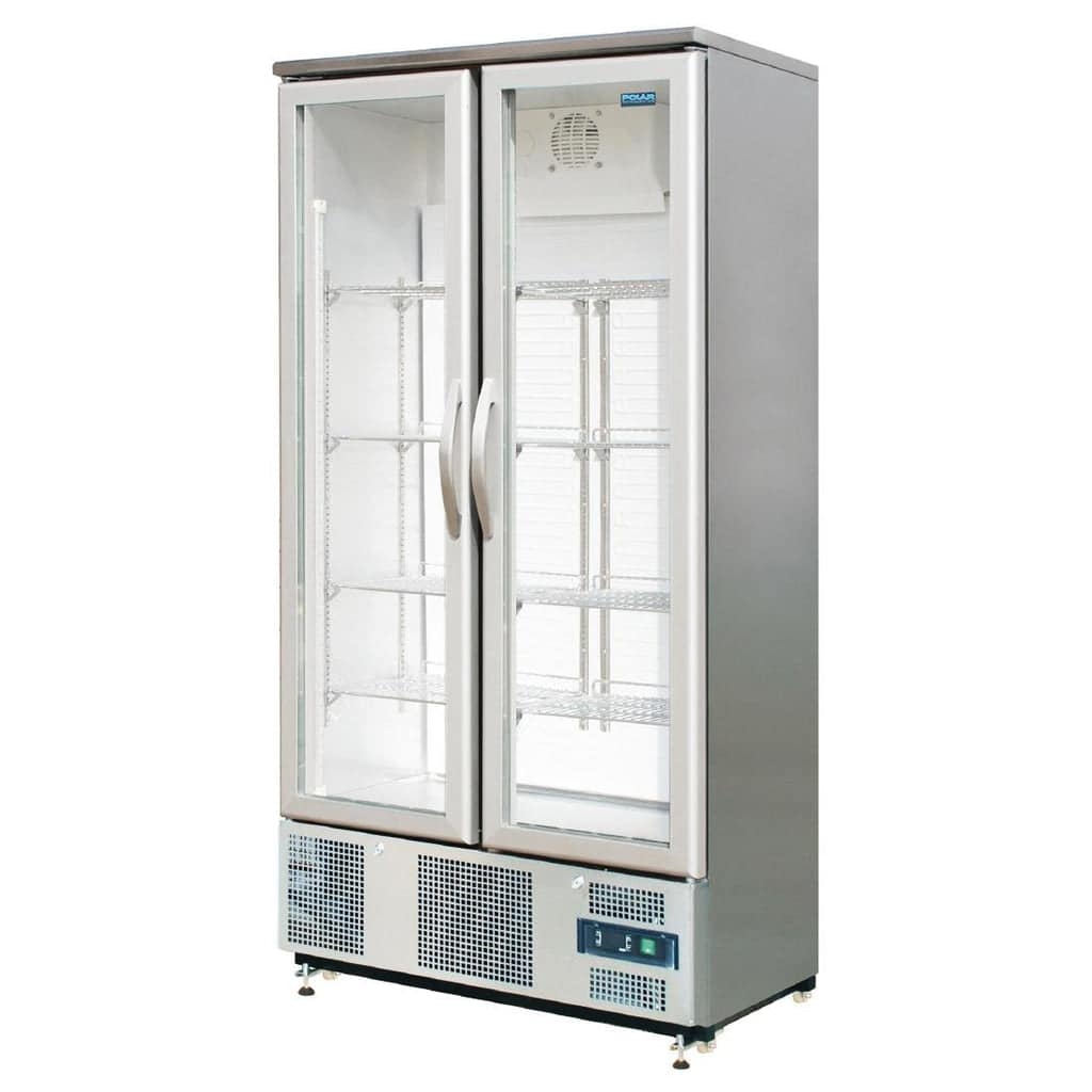 Polar G-Series Upright Back Bar Fridge 490L | 2 Hinged Doors - Image 3