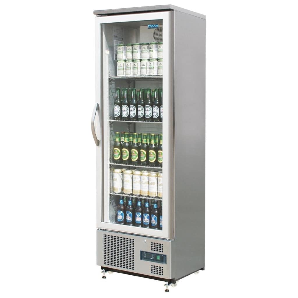 Polar CK479-A G-Series Upright Bar Fridge – 307L Stainless | KW - Image 2