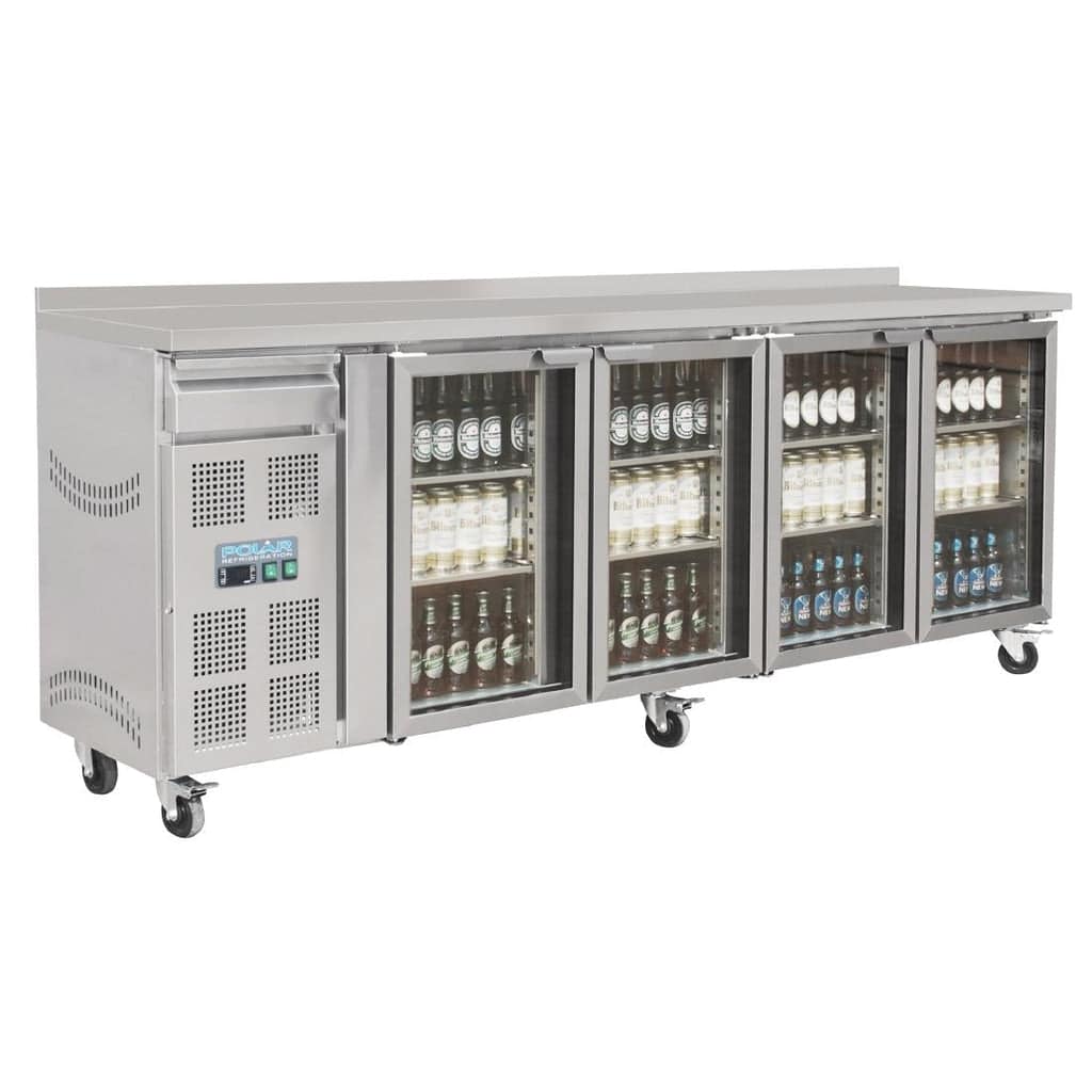 Polar U-Series Premium Bar Fridge 4 Door St/St - 720Ltr - Image 2