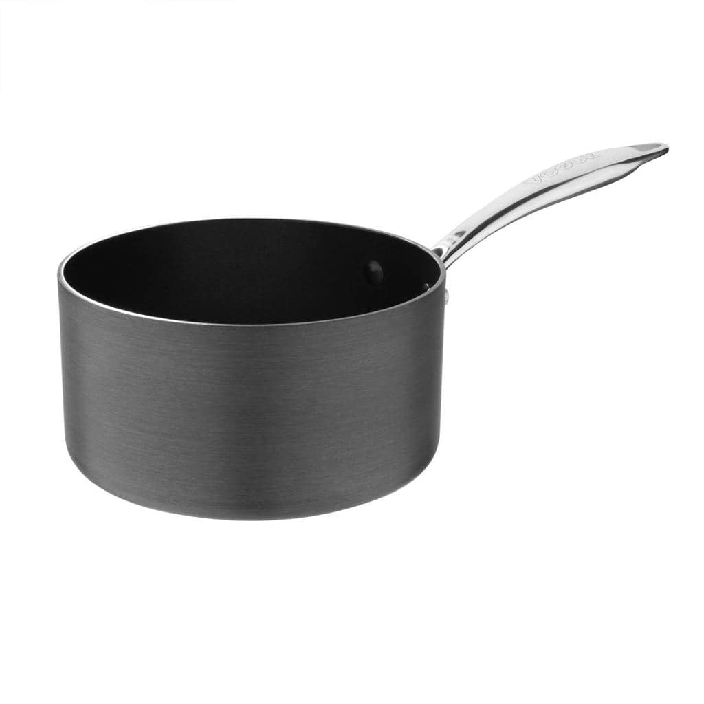 Vogue CP764 anodised aluminium non-stick saucepan 180 mm 2.3 L Teflon platinum coating, induction compatible, Australia