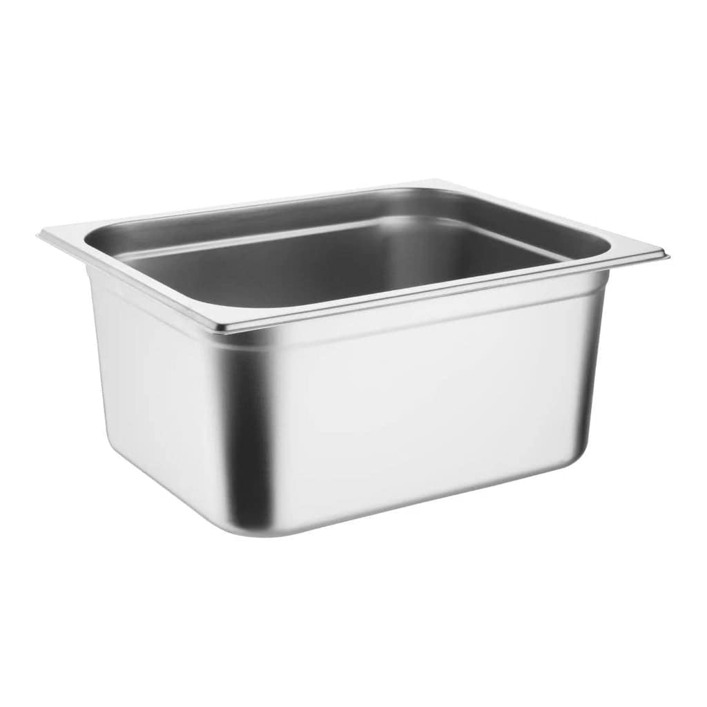 Vogue CU512 GN Pan 1/2 – 150mm Deep Heavy-Duty Stainless Steel | Commercial - Image 3
