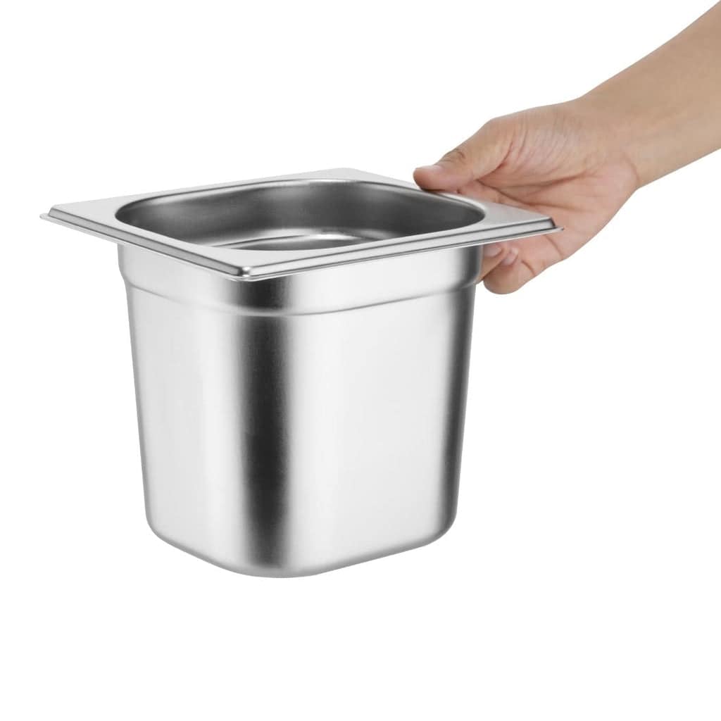 Vogue Heavy Duty St/St GN - 1/6 150mm - Image 2