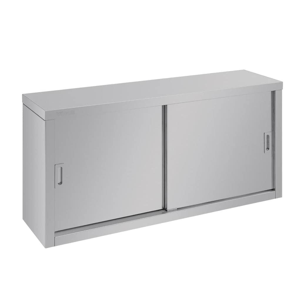 Vogue Wall Cupboard St/St - 600x1200x300mm 23 1/2x47x11 1/2" - Image 2