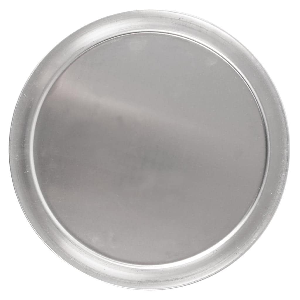 Vogue Pizza Tray Wide Rim Aluminum - 305mm 12" - Image 3