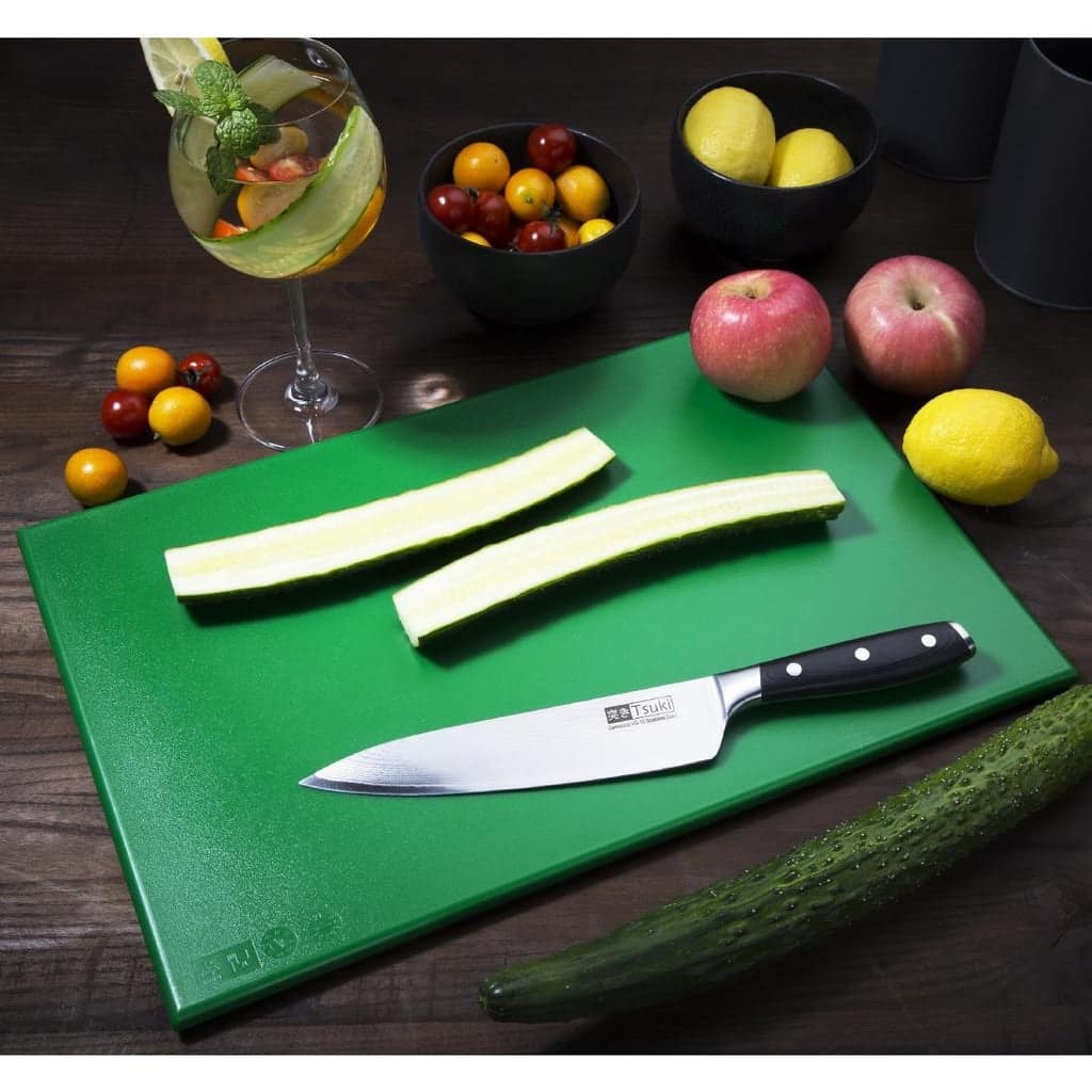 Hygiplas F158 Antibacterial Green Chopping Board 455×305×12mm – Fruit & Veg - Image 2