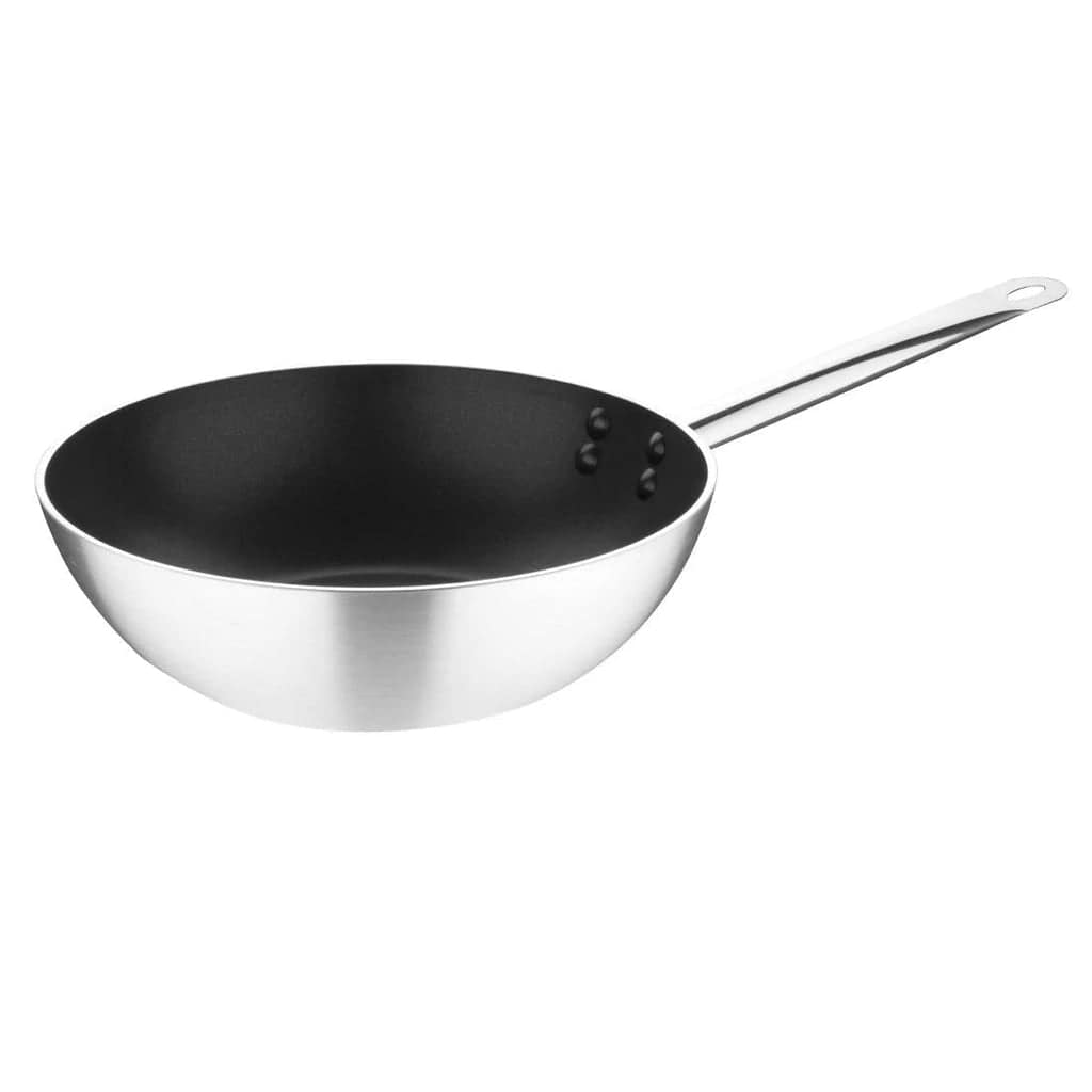 Vogue Non-stick Induction Wok Teflon Platinum Plus - 300mm - Image 3