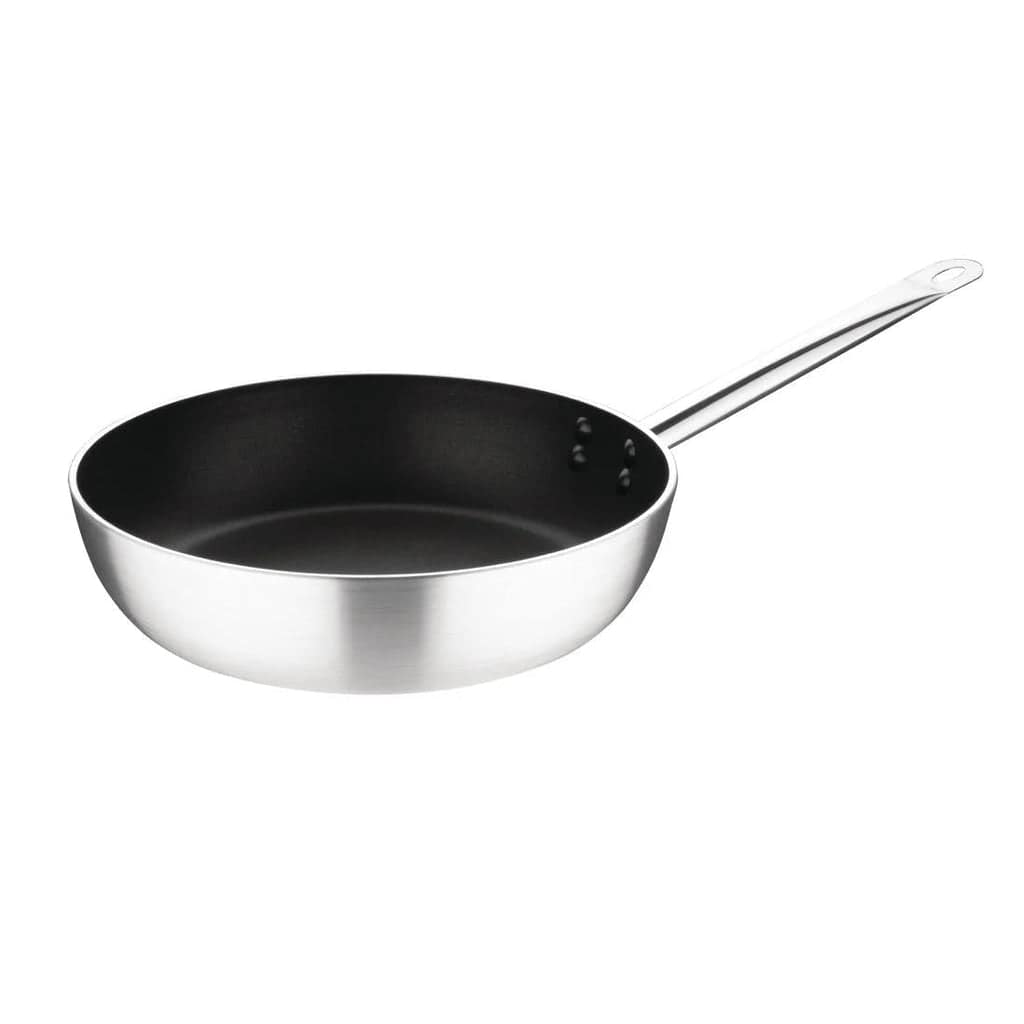 Vogue FB696 aluminium non-stick sauté pan 320mm, Teflon Platinum Plus, induction compatible – Australia