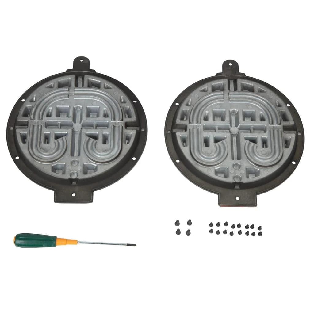Waring Commercial Belgian Waffle Maker Replacement Plates (FD469) - Image 3