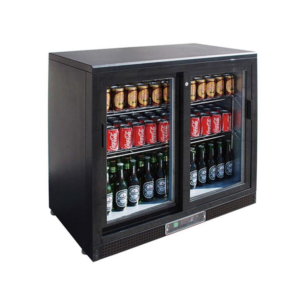 Thermaster SC248SD Double Sliding Door Bar Cooler – 202L | KW - Image 2