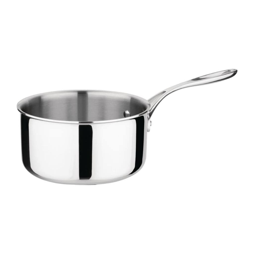 Vogue Tri-Wall Saucepan St/St - 180mm 7" - Image 3