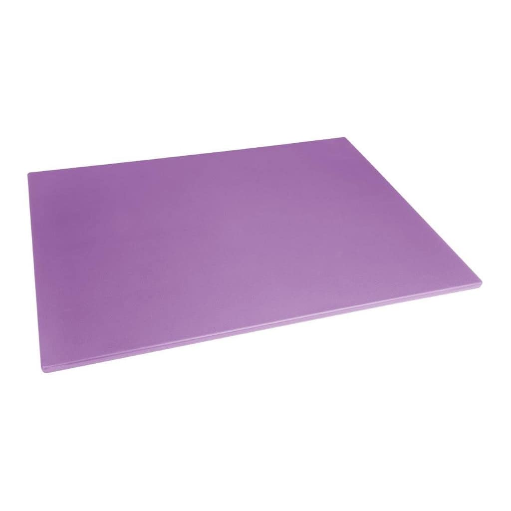 Hygiplas Low Density Chopping Board Purple - 600x450x10mm - Image 3