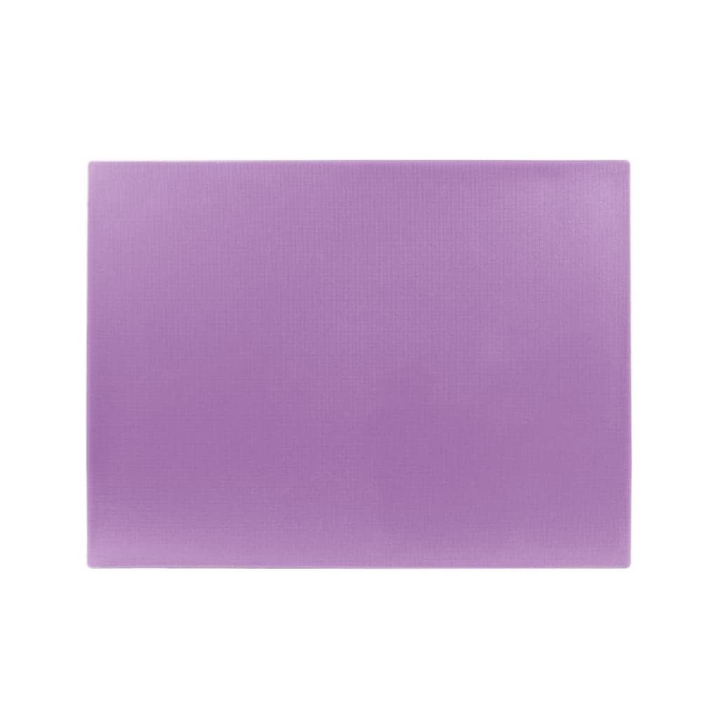Hygiplas Extra Thick Low Density Chopping Board Purple - 600x450x20mm - Image 2