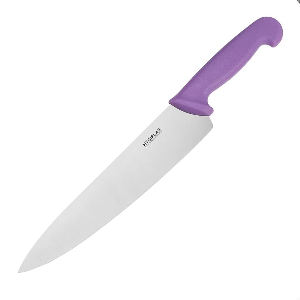 Hygiplas Cooks Knife Purple - 250mm 10" - Image 3