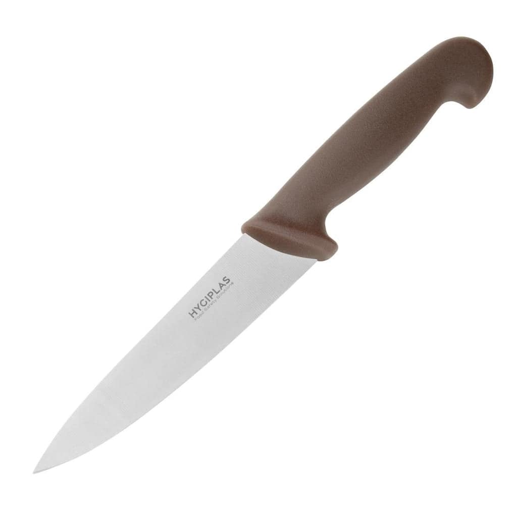 Hygiplas Cooks Knife Brown - 155mm 6 1/4" - Image 3