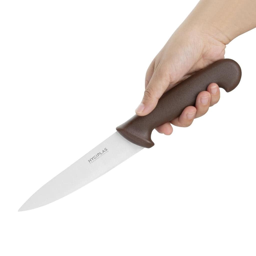 Hygiplas Cooks Knife Brown - 155mm 6 1/4" - Image 2