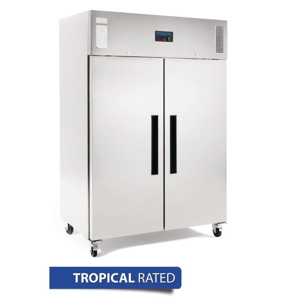 Polar G-Series 2 Door Upright Freezer | 1200L Stainless Steel Australia - Image 3