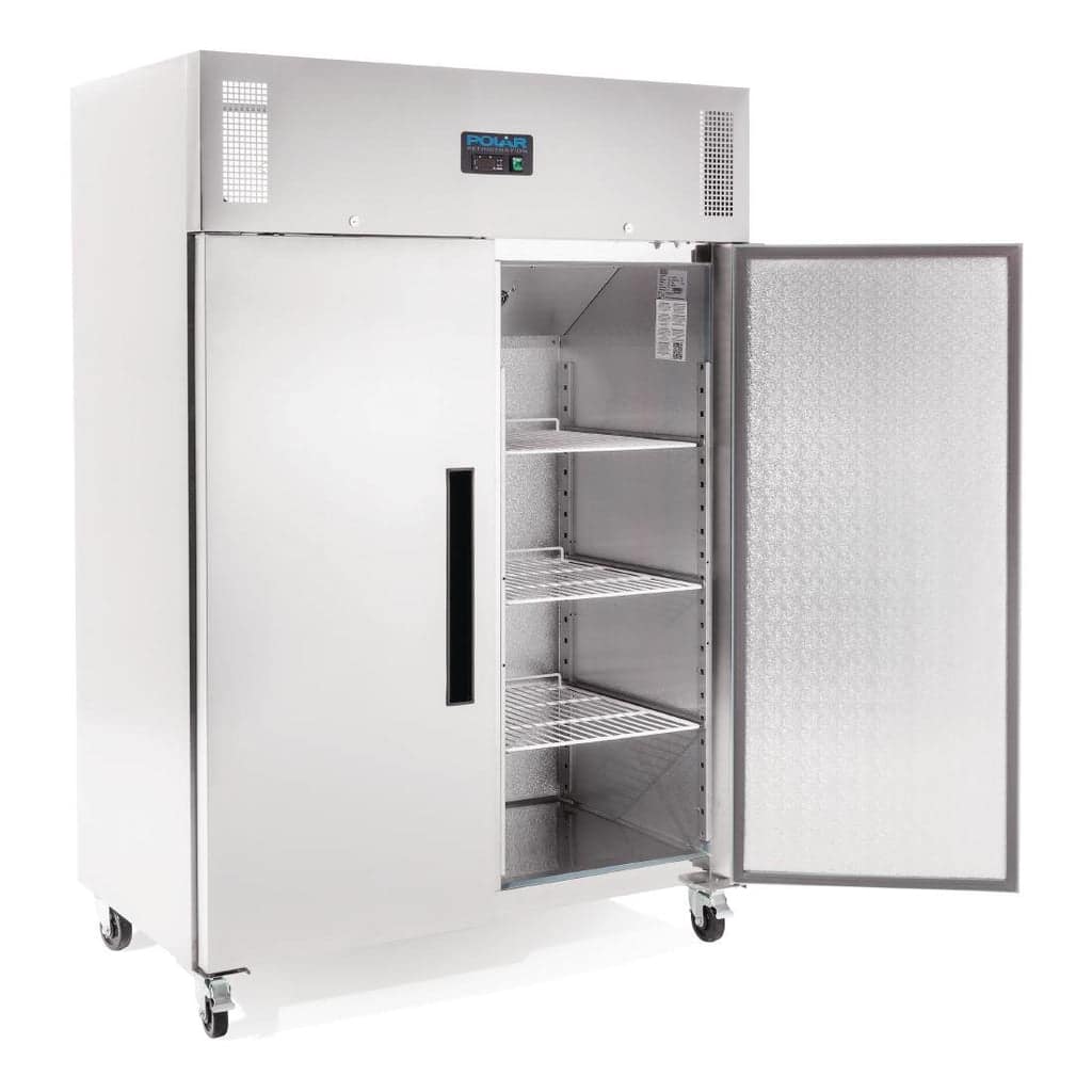 Polar G-Series 2 Door Upright Freezer | 1200L Stainless Steel Australia - Image 2