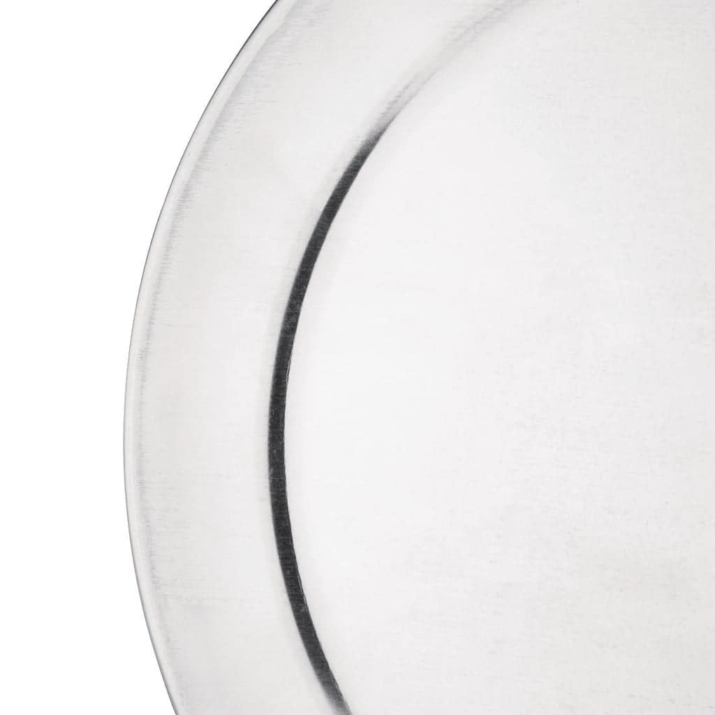 Vogue GE196 Aluminium Pizza Tray Wide Rim 205mm – 8" - Image 2