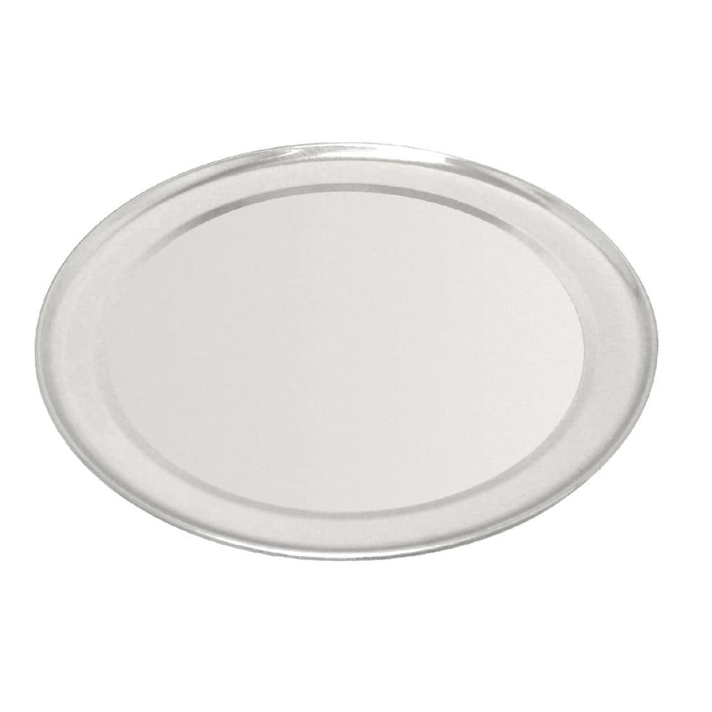 Aluminum Pizza Tray Wide Rim - 405mm (16") - Image 2