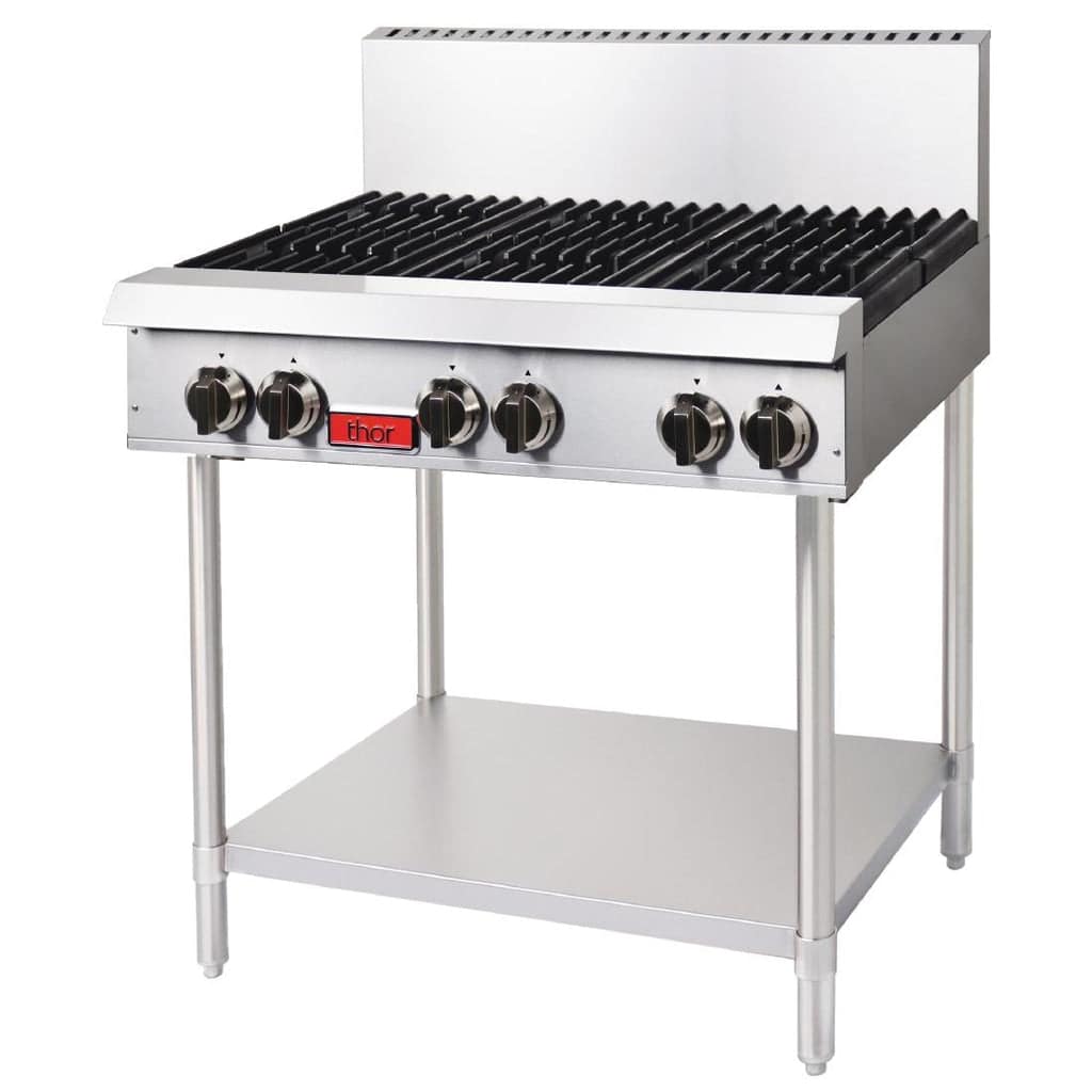 Thor 36" Gas Hob 6Open Burners Safety Valve w/Flame Failure Protect TR-HP636F - Image 2
