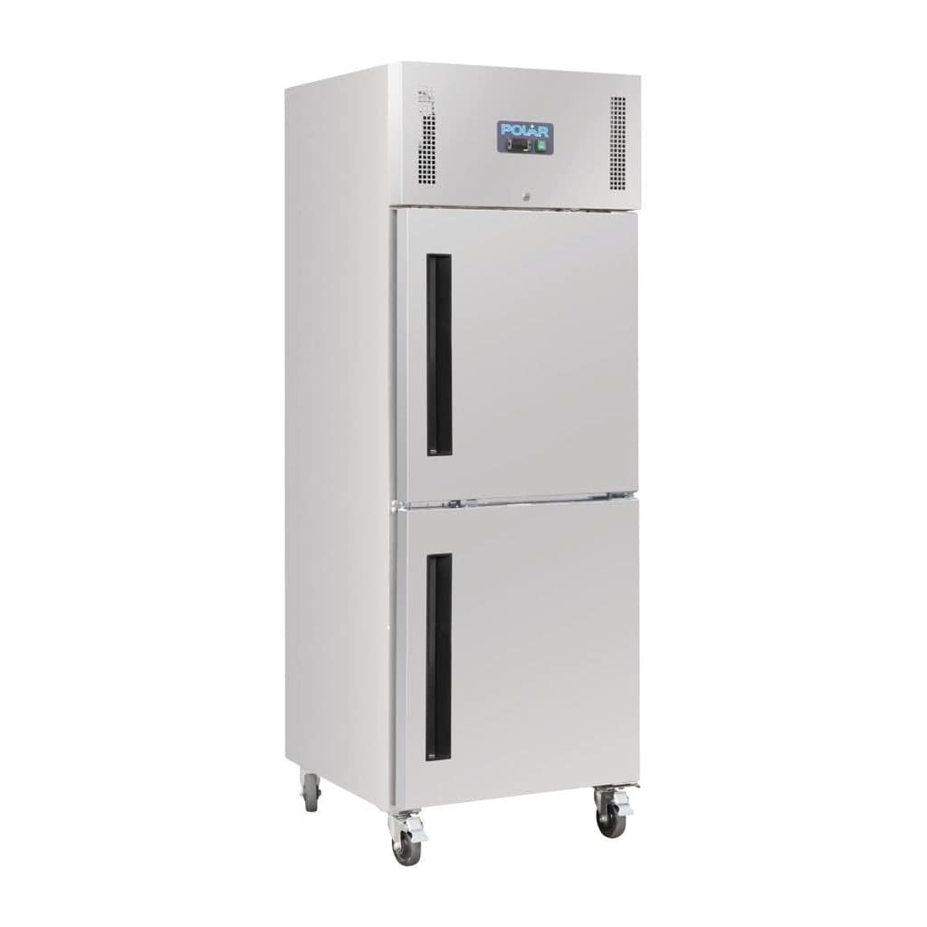 Polar GH216-A G-Series upright gastro freezer, 600L stable door, stainless steel – Australia