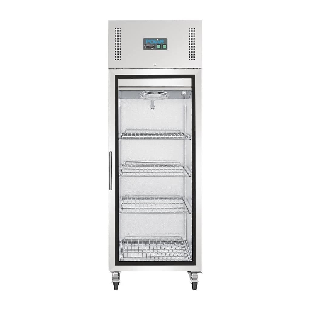 Polar GH218-A G-Series Glass Door Display Fridge | 600L Gastro Upright - Image 2