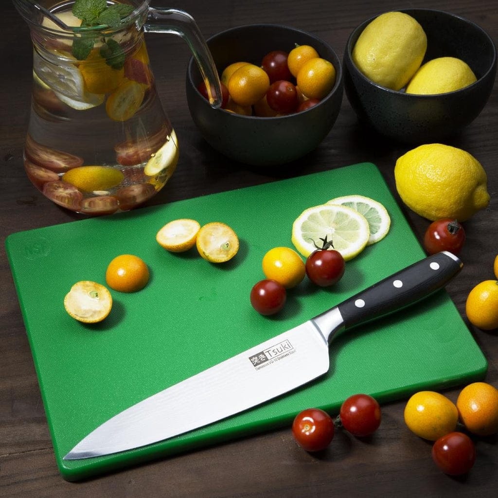 Hygiplas GH793 Chopping Board – Green LDPE 305×229x12mm - Image 2