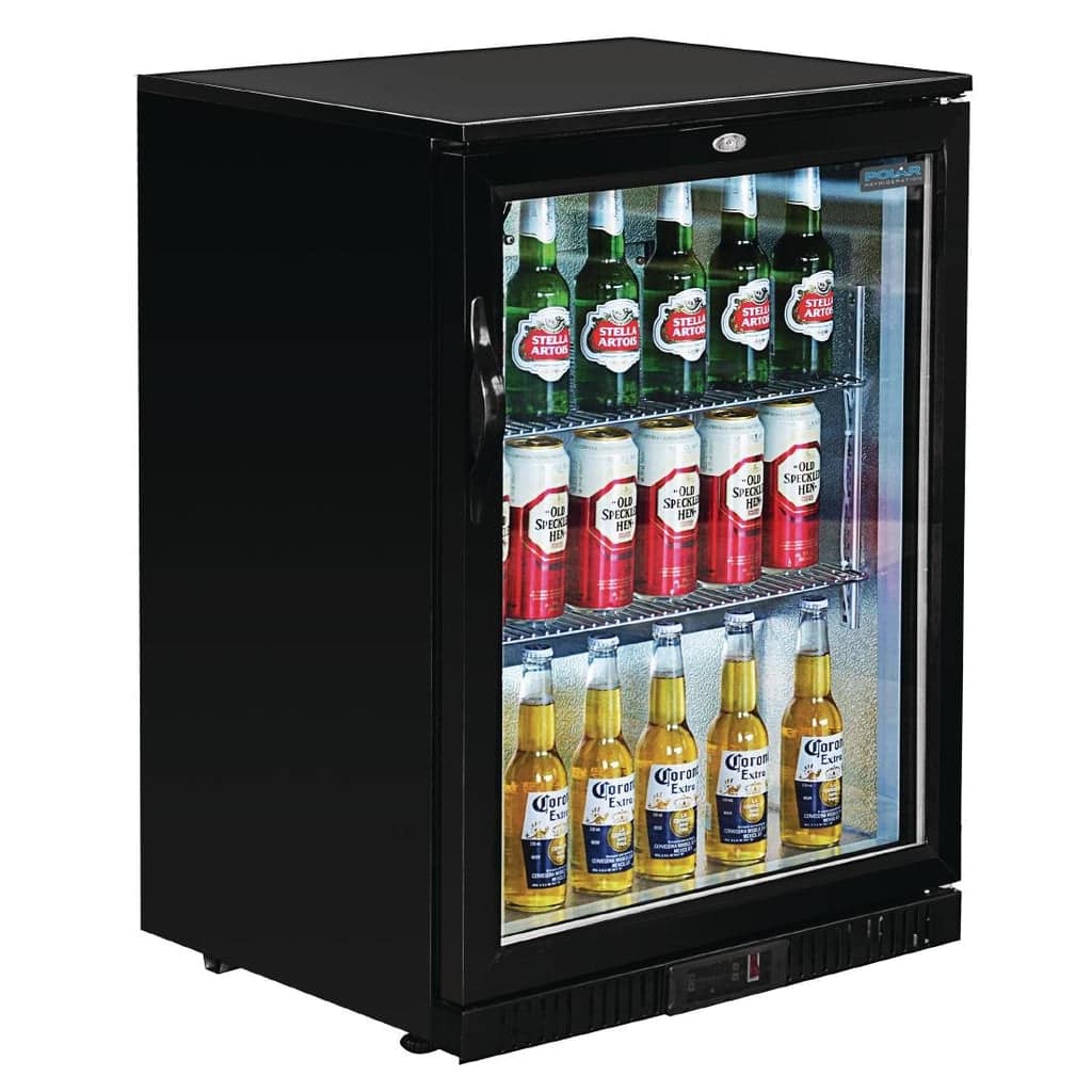 Polar G-Series Back Bar Cooler with Hinged Door - 128Ltr - Image 2