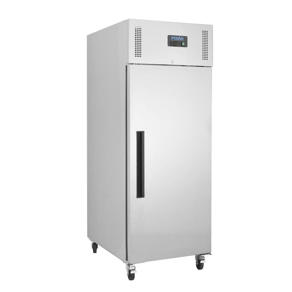 Polar GL180-A U-Series upright bakery fridge 850L stainless steel, 600×400mm tray capacity, single solid door, R290 refrigerant – front view, Australia