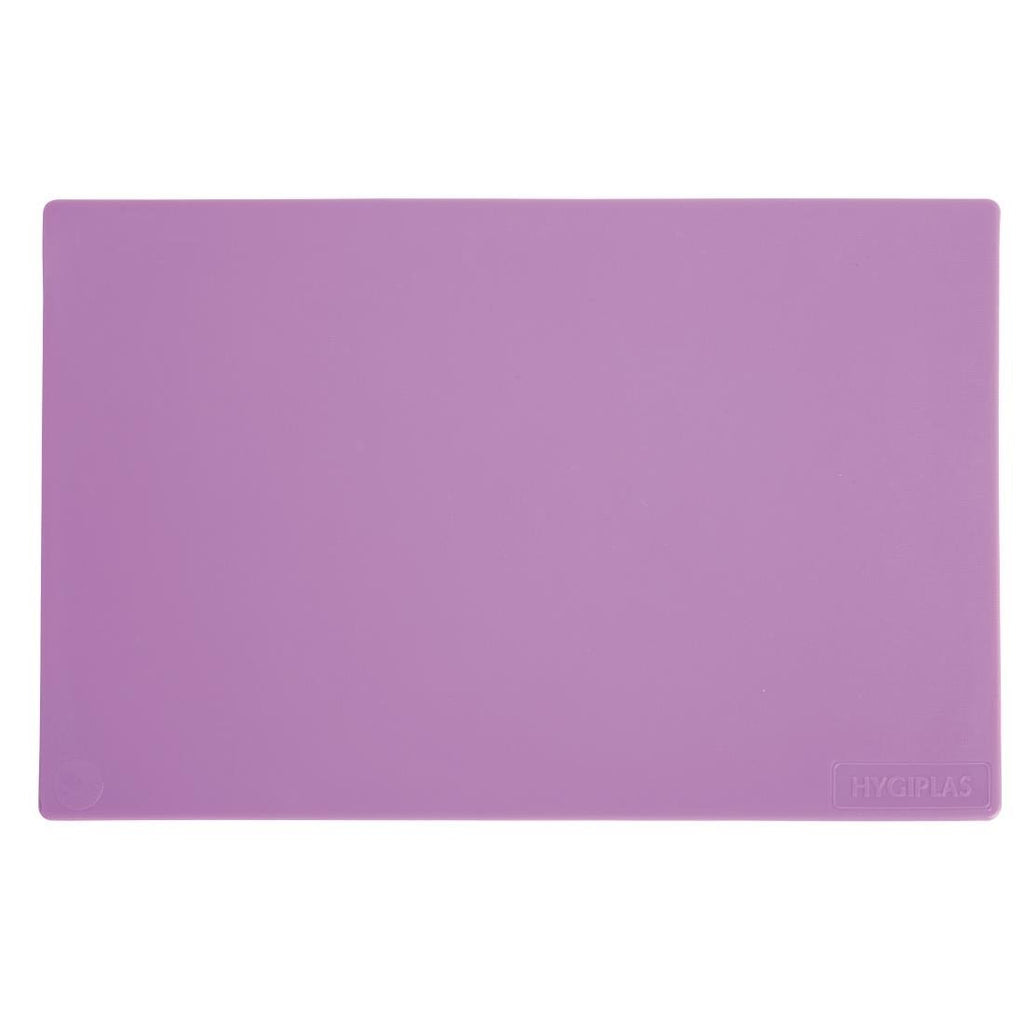 Hygiplas Low Density Chopping Board Purple - 450x300x10mm - Image 3