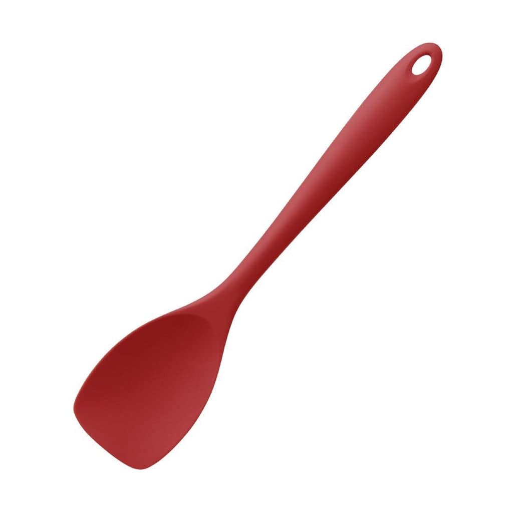 Vogue Silicone High Heat Spoonula Red - 280mm 11" - Image 3
