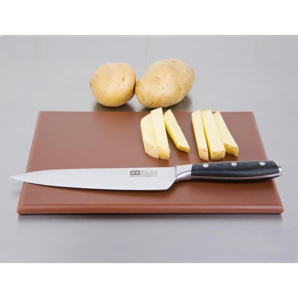 Hygiplas High Density Chopping Board Brown - 12x229x305mm - Image 2